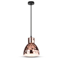 Lampa Wisząca Oprawa E27 Miedziany klosz VT-8150 V-TAC