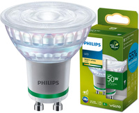 Żarówka LED GU10 Reflektor PAR16 2.1W = 50W 400lm 190lm/W 2700K Ciepła 36° KLASA A UltraEfficient Philips