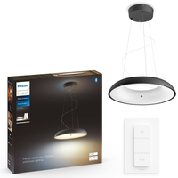 Lampa Wisząca Sufitowa LED 25W 2900lm IP20 White Ambiance TW Czarna 43cm Inteligentna SMART Zigbee Bluetooth Amaze Philips HUE