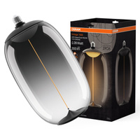 Żarówka LED Dekoracyjna E27 12W = 28W 300lm 1800K Ciepła 320° Dymiona Filament Ściemnialna Vintage 1906 Osram