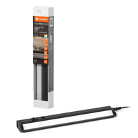 Lampka Podszafkowa LED Listwa Meblowa z Czujnikiem Ruchu 6W 380lm CCT Ściemnialna Czarny 35cm Linear Turn Ledvance