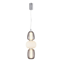 Lampa Wisząca Sufitowa CARO SMOKED 28W LED Milagro
