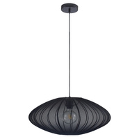 Lampa Sufitowa Wisząca Zwis E27 Czarna JAPANDI Sanico Goldlux