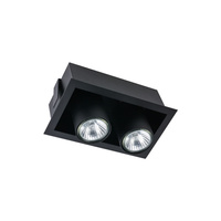 Oprawa Podtynkowa Sufitowa GU10 Czarna EYE MOD 8940 Nowodvorski