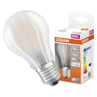 Żarówka LED A60 E27 6.5W = 60W 806lm 6500K Zimna 300° Retrofit Filament CLASSIC Osram