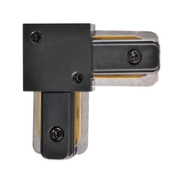 Łącznik Kątowy do Szynoprzewodu Szyny 1-Fazowej Czarny Sanico Goldlux