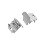 Zaślepka do Profili Aluminiowych Szara Pełna STOPPER Kanlux 2szt.