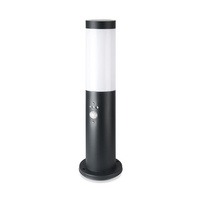 Lampa Ogrodowa Słupek E27 IP44 Z czujnikiem ruchu 45CM Czarny VT-838 V-TAC
