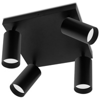 Lampa Sufitowa Plafon SPOT TUBA Reflektor Oprawa Halogenowa 4x GU10 TABULA LUMILED