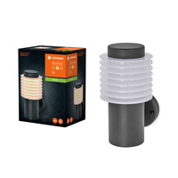 Lampa Ewelacyjna Kinkiet Zewnetrzny Ogrodowy LED 9W IP44 Ciemny Szary LEDVANCE
