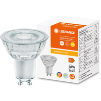 Żarówka LED GU10 4,7W = 50W 350lm 2700K Ciepła 36° CRI90 Ściemnialna Szklana LEDVANCE Superior