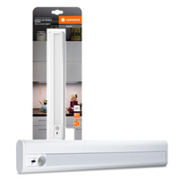 Lampka LED Podszafkowa Listwa 2.9W 174lm 4000K Neutralna z Czujnikiem Ruchu Bateryjna Biały Linear Ledvance