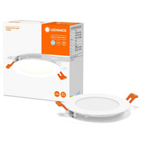 Panel LED Podtynkowy Oprawa Sufitowa DOWNLIGHT SLIM 8W 550lm 6500K Zimna 12cm LEDVANCE