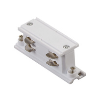 Łącznik Prosty Mini do Szynoprzewodu Szyny 3-Fazowej Biały Sanico Goldlux