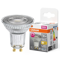 Żarówka LED PAR16 Reflektor GU10 6W = 46W 575lm 2700K Ciepła CRI90 120° Ściemnialna SUPERSTAR Osram