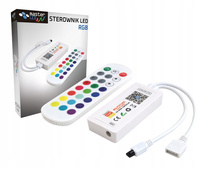 Sterownik do Taśm LED RGB WiFi SMART TUYA 6A 5-24V 72W 144W + PILOT LVT