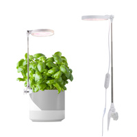 Lampka do Roślin LED Wspomagająca Wzrost 10W 260lm 3000K Ciepła 110° Akumulatorowa Biała Verdi Kobi