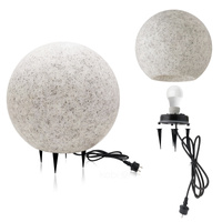 Kula Lampa Zewnętrzna Oprawa Ogrodowa E27 Szara IP65 Garden ball Kobi