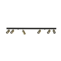 Lampa Sufitowa Oprawa Natynkowa Reflektor Punktowa 6x GU10 Złota Nowoczesna EYE SPOT 8819 Nowodvorski