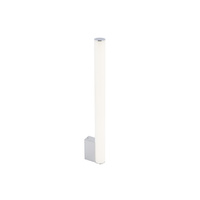 Kinkiet Ścienny Lampa Natynkowa LED 8W 700lm 4000K Chrom Neutralna Wodoodporna Łazienkowa IP44 Nowoczesna ICE TUBE LED M 8122 Nowodvorski