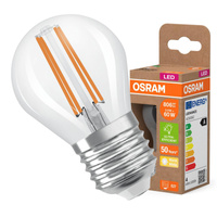 Żarówka LED P45 Kulka E27 3.8W = 60W 806lm 2700K Ciepła 320° 213lm/W CLASSIC ENERGY EFFICIENCY Osram
