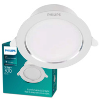 Oprawa Podtynkowa LED 3.5W 420lm 4000K Biała Diamond Cut Philips