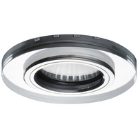 Oprawa sufitowa halogenowa srebrna SOREN GU10 podświetlana niebieska barwa Kanlux