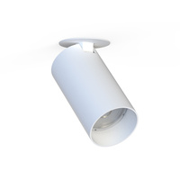 Lampa Sufitowa Oprawa Podtynkowa Reflektor Punktowa SPOT GU10 Biała Nowoczesna MONO SURFACE 7827 Nowodvorski