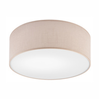 Plafon LED Lampa Sufitowa VIVIAN E27 Beżowa LM-1.207 Lamkur