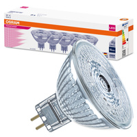 Żarówka LED MR16 Reflektor GU5.3 2.6W = 20W 230lm 4000K Neutralna 36° PARATHOM Osram