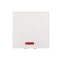 Łącznik Zwierny Jednobiegunowy Podświetlany 16A Kwadratowy Biały BIURO Kanlux