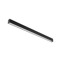 Plafon Oprawa Natynkowa Sufitowa Lampa Ogrodowa Kinkiet Elewacyjny LED 50W 3000lm 3000K Ciepła Czarna Wodoodporna IP44 OUTLINE LED L 11362 Nowodvorski