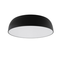 Plafon Lampa Sufitowa Oprawa Natynkowa E27 Czarna SATELLITE M 8016 Nowodvorski