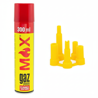 Gaz do Zapalniczek Zapalarek Nabój Kartusz Gazowy Uniwersalny 300ml