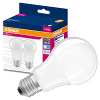 2x Żarówka LED A60 E27 10W = 75W 1055lm 4000K Neutralna 200° VALUE CLASSIC Osram