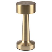 Lampka Dekoracyjna LED Stołowa Biurkowa Złota Ściemnialna Simply Sanico Goldlux