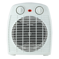 Termowentylator Regulowany Termostat 2000W Czarny Stojący Sanico Goldlux