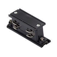 Łącznik do Szynoprzewodu Szyny 3-Fazowej Prosty Mini Czarny Sanico Goldlux