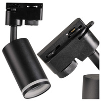 Reflektor Szynowy GU10 Czarny do Szynoprzewodów Paris POLUX