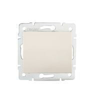 Włącznik Zwierny 10A Kwadratowy Beżowy LOGI Kanlux