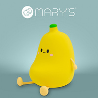 Lampka Nocna Dziecięca LED 1W 3000K Ciepła Akumulatorowa 1200mAh Żółta BANAN MARY'S