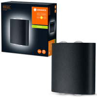 Lampa Ogrodowa Zewnętrzna Kinkiet Elewacyjny LED  10.5W 550lm 3000K IP44 Szary Endura Ledvance