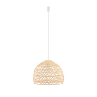 Lampa Sufitowa Wisząca E27 Biała Skandynawska BOHO M 11151 Nowodvorski
