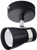 Oprawa lampa sufitowa ENALI GU10 czarna Kanlux