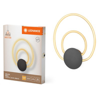 Lampa LED Ścienna Sufitowa Kinkiet Oprawa Natynkowa 12W 960lm CCT Dekoracyjna Szary Helios Wall Ledvance