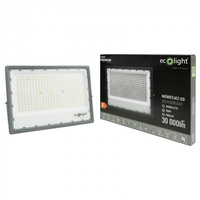 Naświetlacz LED Lampa Reflektor 300W 30000lm 4000K Neutralna IP65 Premium Line Ecolight