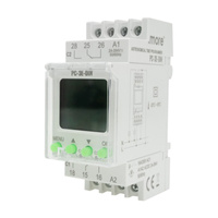 Programator Czasowy Włącznik Wyłącznik LCD Cyfrowy Harmonogram 7 Dni PC-3E-DIN Ecolight