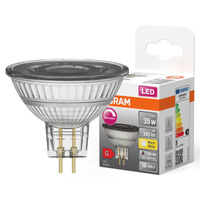 Żarówka LED MR16 Reflektor GU5.3 5W = 35W 345lm 2700K Ciepła CRI90 12V 36° Ściemnialna SUPERSTAR Osram