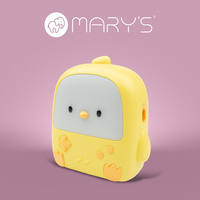 Lampka Nocna Dziecięca LED 1W 3000K Ciepła USB Akumulatorowa 1200mAh Żółta KURCZACZEK MARY'S
