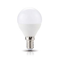 Żarówka LED E14 Kulka 5W 420lm 6000K Zimna 200° Kobi